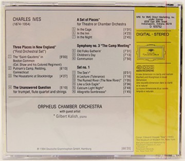 Oco: Ives: A Set Of Pieces [CD]