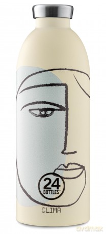 24 Bottles - Clima Bottle 0,85 L - White Calypso (24B920)