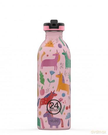 24 Bottles - Kids Collection - Urban Bottle 500 ml w. Sports Lid - Magic Friends (24B914)