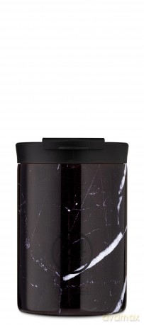 24 Bottles - Travel Tumbler 0,35 L - Black Marble (24B610)