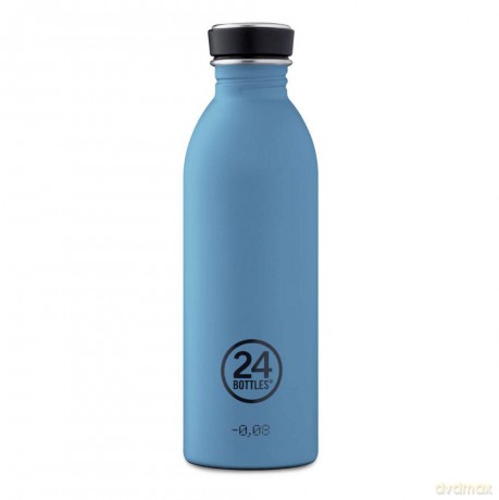 24 Bottles - Urban Bottle 0,5 L - Stone Finish - Powder Blue (24B700)