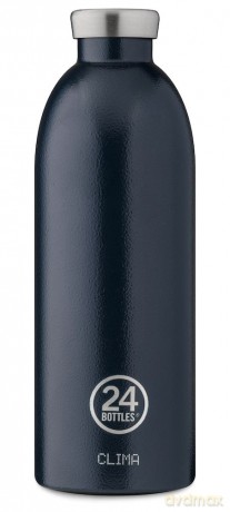 24 Bottles - Clima Bottle 0,85 L - Rustic Deep Blue (24B433)