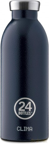 24 Bottles - Clima Bottle 0,85 L - Rustic Deep Blue (24B433)