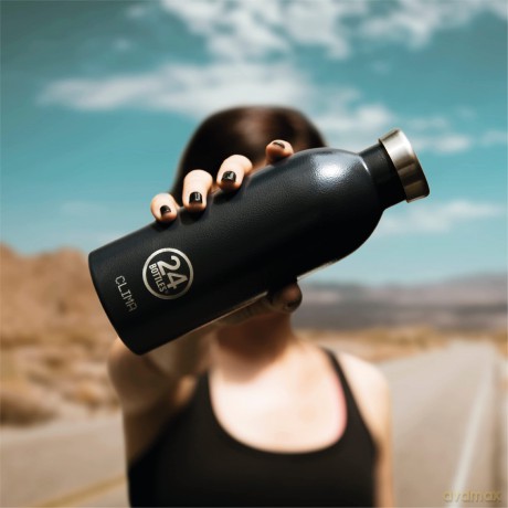 24 Bottles - Clima Bottle 0,85 L - Rustic Moss Green (24B432)