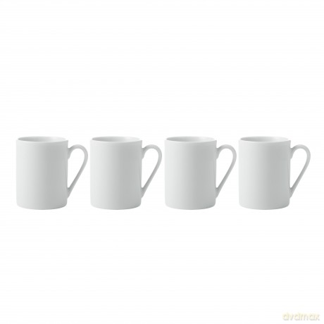 Aida - Atelier - Super white mugs - 4 pcs (29081)