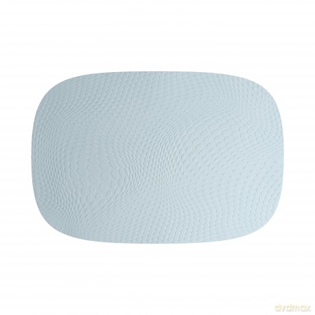 Aida - Karim Rashid - Aqua placemat 95% recycled leather (13607)