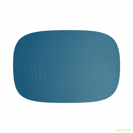 Aida - Karim Rashid - Blueberry placemat 95% recycled leather (13606)