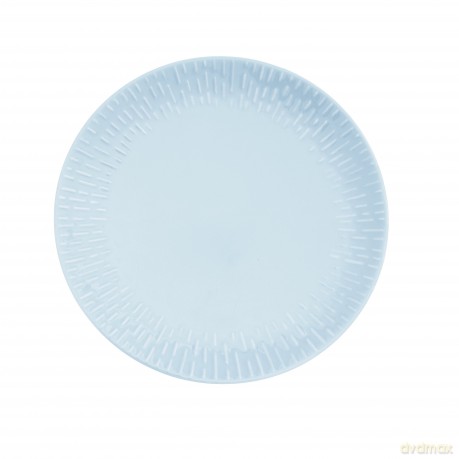 Aida - Life in Colour - Confetti - Aqua dinner plate w/relief porcelain (13443)