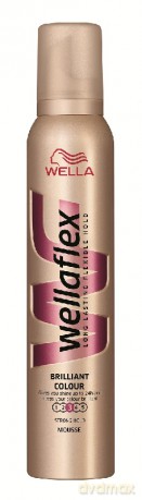 Wellaflex Pianka Lśniący Kolor Mocno Utrwalająca 200ml [KOSMETYKI]