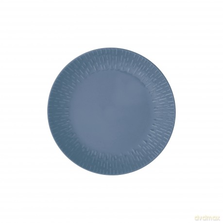 Aida - Life in colour - Confetti - Blueberry lunch plate w/relief porcelain (13426)