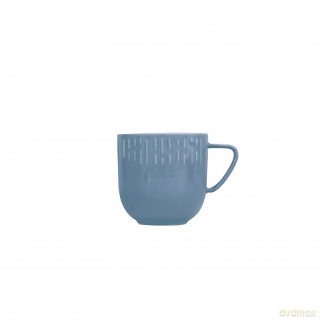 Aida - Life in Colour - Confetti - Blueberry mug w/relief porcelain (13421)