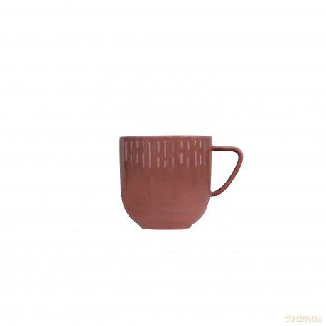 Aida - Life in Colour - Confetti - Bordeaux mug w/relief porcelain (13361)