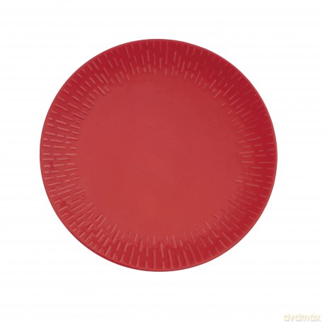 Aida - Life in Colour - Confetti - Chili dinner plate w/relief porcelain (13463)