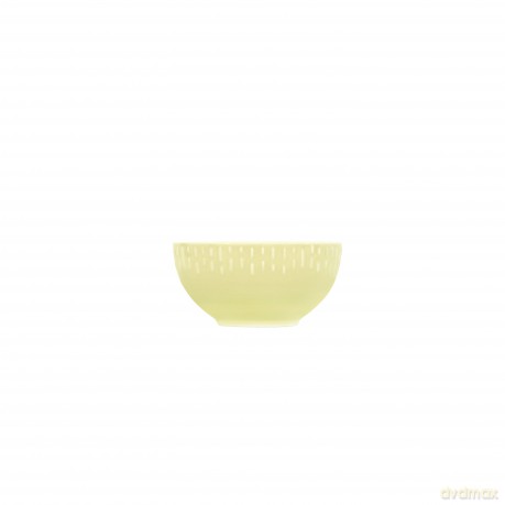 Aida - Life in Colour - Confetti - Lemon bowl w/relief porcelain (13307)