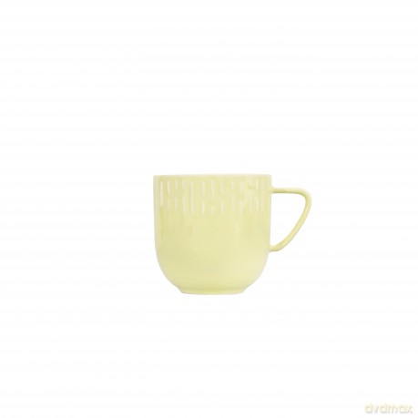 Aida - Life in Colour - Confetti - Lemon mug w/relief porcelain (13301)