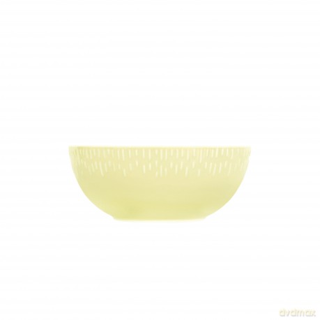 Aida - Life in colour - Confetti - Lemon saladbowl w/relief porcelain (13310)