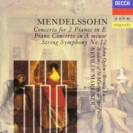 Ogdon/Asmif/Marriner: Mndl:Piano Concertos [CD]