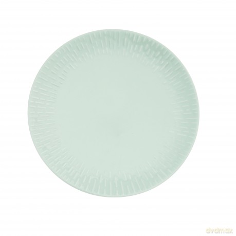 Aida - Life in Colour - Confetti - Pistachio dinner plate w/relief porcelain (13483)