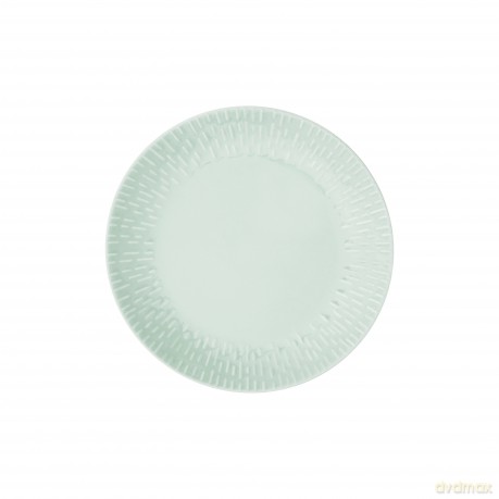 Aida - Life in Colour - Confetti - Pistachio lunch plate w/relief porcelain (13486)
