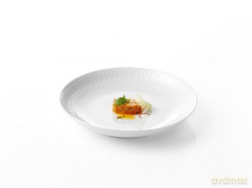 Aida - Relief - Set of 4 - White soup plate - 22 cm (35184)