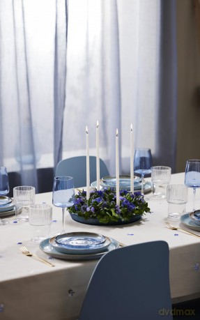 Bitz - Gastro Plate 27 cm - Grey/Ligth Blue (821251)