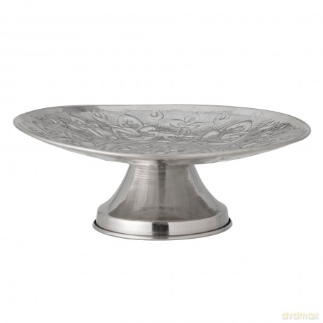 Bloomingville - Litha Cake Tray - Silver Metal (82059574)