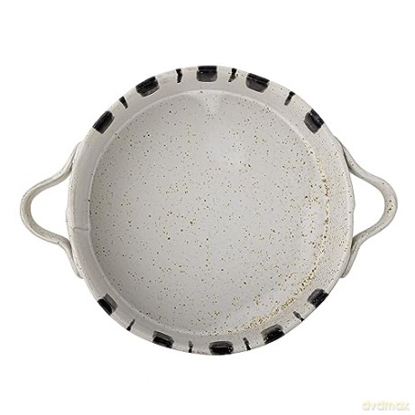 Bloomingville - Marita Serving Dish, Black, Stoneware (82060184)