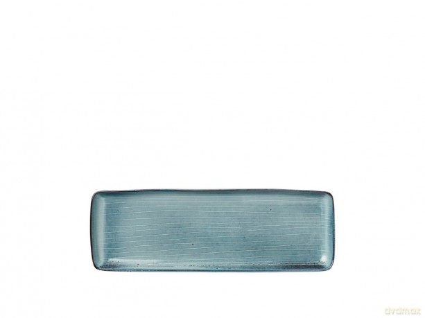 Broste Copenhagen - Nordic Serving Plate Square, Stoneware - Sea