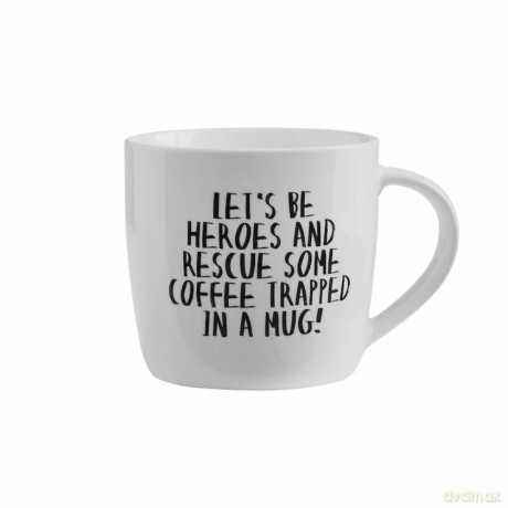 Kasia Lilja - Let's Be Heroes Mug (KL400116)