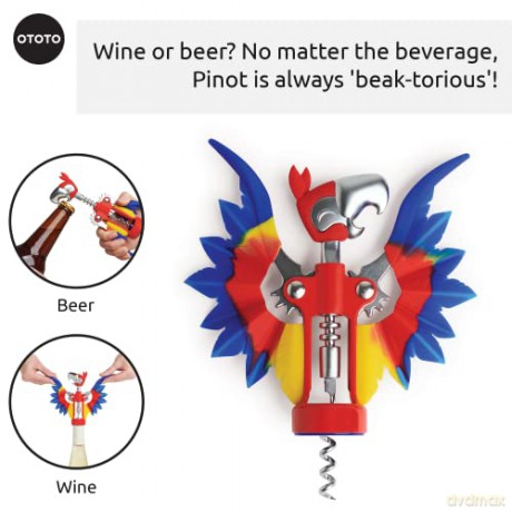 OTOTO - Pinot - Corkscrew and opener (OT955)