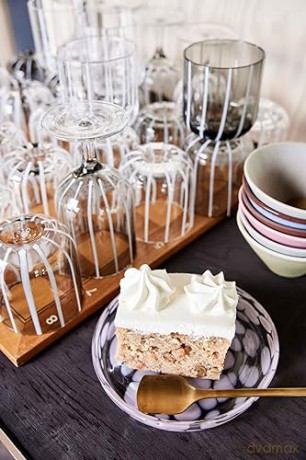OYOY Living - Jali Dessert Plate - Amber (L300666)
