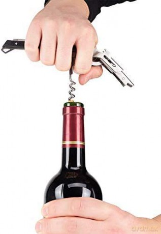 Peugeot - Clavelin corkscrew 14 cm Black/Steel