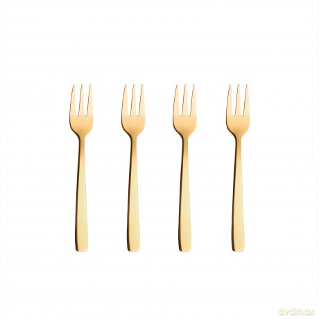 RAW - Cakeforks - Gold - 4 pcs (15536)