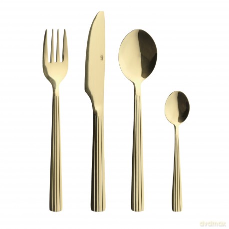RAW - Cutlery 48 pcs giftbox - Champagne gold (14670)