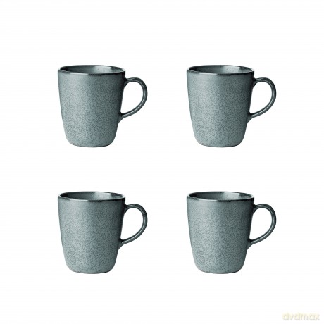 RAW - Mug with handle 35 cl - 4 pc - Northern Green