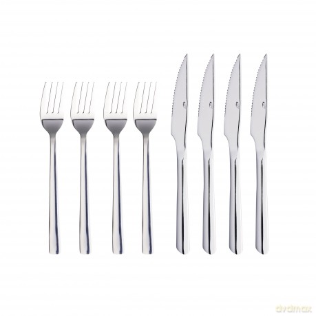 RAW - Steakset - Mirror polish - 8 pcs (15839)