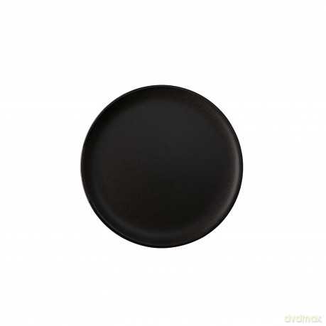 Raw - Titanium Black - dessert plate 20 cm - 1 pcs (14810)