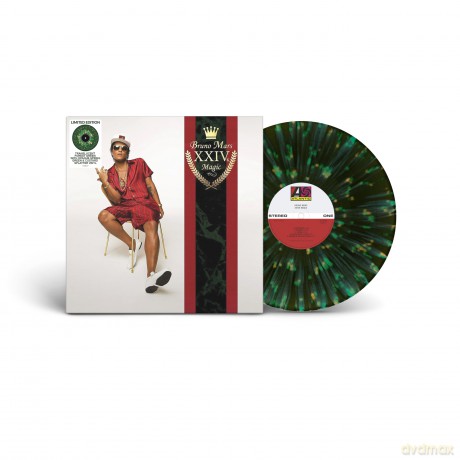 Bruno Mars: 24k Magic (Black Yellow Green) (Limited) [Winyl]