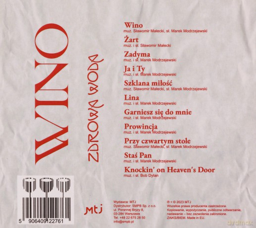 Zdrowa Woda: Wino (reedycja 2023) [CD]