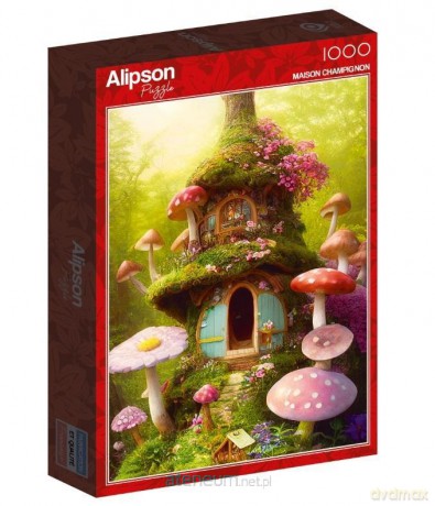ALIPSON 1000 el. Dom z grzybów [PUZZLE]