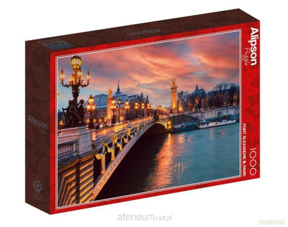 ALIPSON 1000 el. Paryż, Most Aleksandra III [PUZZLE]