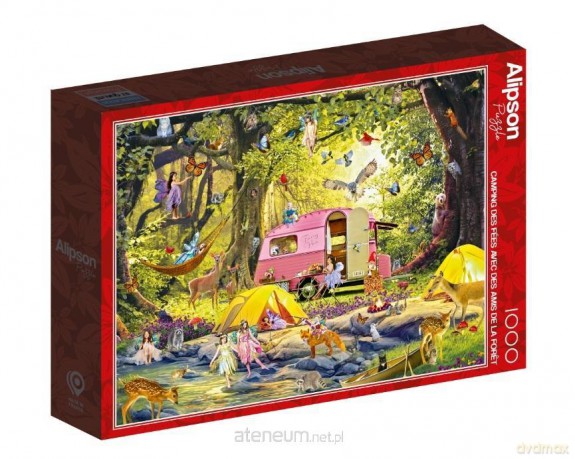 ALIPSON 1000 el. Wróżkowy camping z przyjaciółmi [PUZZLE]