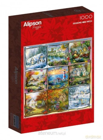 ALIPSON 1000 el. Wszystkie pory roku- Chatki [PUZZLE]