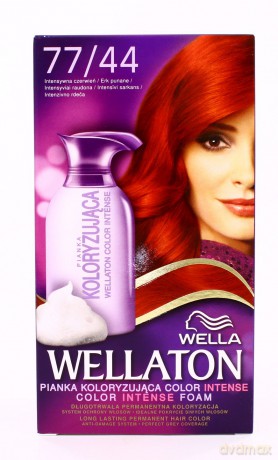 Wellaton Pianka 77/44 Wulkaniczna Czerwień [KOSMETYKI]