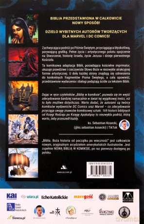 Biblia w komiksie. Boża historia od początku po wieczność [KOMIKS]