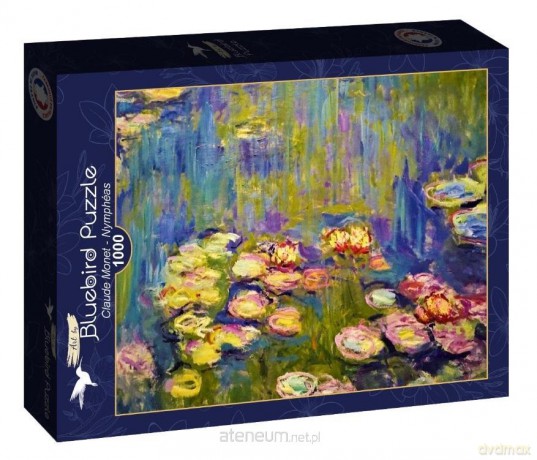BLUEBIRD 1000 el. Nenufary, Claude Monet [PUZZLE]