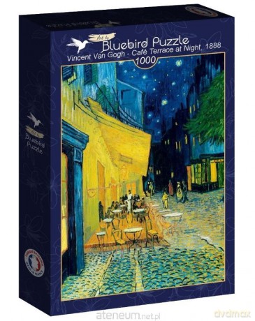 BLUEBIRD 1000 el. Nocna kafejka, Van Gogh [PUZZLE]