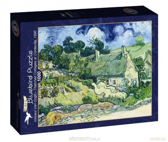 BLUEBIRD 1000 el. Stare chaty w Cordeville, Van Gogh [PUZZLE]
