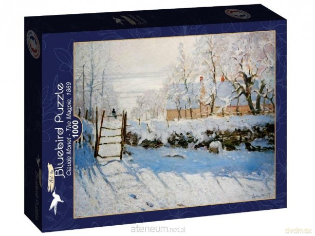 BLUEBIRD 1000 el. Zima, Claude Monet [PUZZLE]