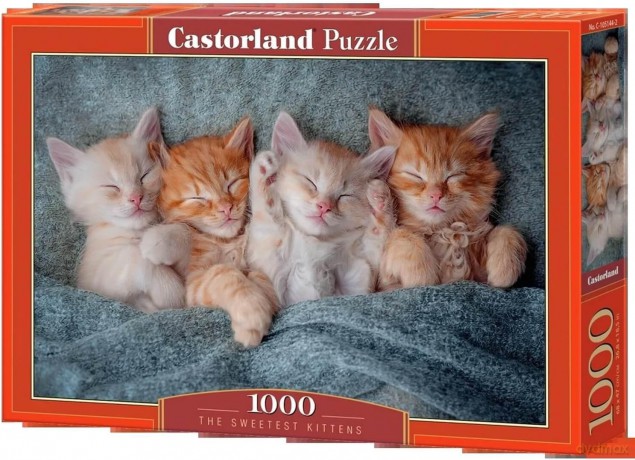 CASTORLAND 1000 el. The Sweetest Kittens [PUZZLE]